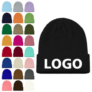 หมวกบีนนี่ถักแบบอบอุ่นมี3D ปักโลโก้/คุณสมบัติ - Product Image 1