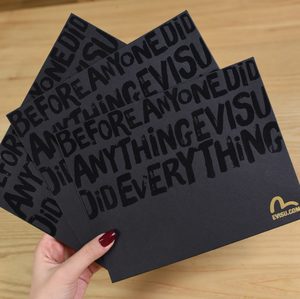 Sobres Negros Modernos Personalizados con Estampado Dorado y Efecto UV con <span class=keywords><strong>Diseño</strong></span> en Relieve para <span class=keywords><strong>Invitaciones</strong></span> <span class=keywords><strong>de</strong></span> Negocios - Product Image 6