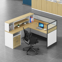 Postes de travail modulaires, bureaux de finance, bureaux pour le personnel, postes de travail pour employés, bureaux de bureau en bois, ensembles de bureaux de bureau