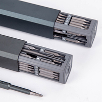 Jeu de tournevis Pexmientas S2 Bits 46 en 1, embouts magnétiques, manche en aluminium, mini tournevis
