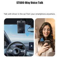 Dispositivo GPS en tiempo real 4G con cámara dual trasera con cable para grabación de video Reproducción de grabadora de video en red