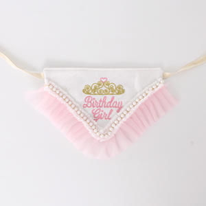 Cães Aniversário Chapéus Bandana Set Atacado Pet Party <span class=keywords><strong>Hat</strong></span> Chapéu Bonito Rainha Ouro Chapéus com Bandanas Rosa para Pequenos Animais de Estimação - Product Image 5