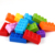 Meistverkauftes ABS-Material Plastik DIY-Spielzeug mit 8 Punkten Großer Block 2*4 Bausteine für Kinder - Product Image 2