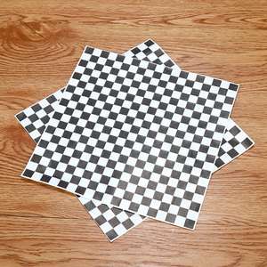 Papier d'emballage alimentaire 20x30 cm, papier ciré, résistant à la graisse, à l'huile et à l'eau, pour hamburgers, sandwichs et paniers-repas - Product Image 1