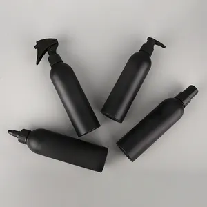 Noir mat 80ml 100ml 120ml 150ml soins personnels alcool Toner baïonnette en plastique Fine brume parfum d'ambiance vaporisateur