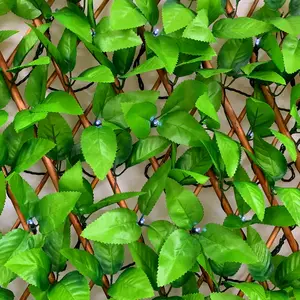 할인 제품 3d 벽 식물 패널 정원 용품 녹색 벽 수직 정원 LED 빛나는