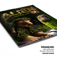 Libro para Colorear de World of Warcraft, el Más Vendido, Diversión para Niños, Libro para Colorear Abstracto con Diseños Alienígenas, Impreso y Personalizado al por Mayor
