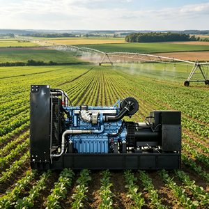 Générateur diesel à puissance stable 60 kVA, silencieux, insonorisé, triphasé, pour l'irrigation agricole et l'utilisation en ferme - Product Image 3