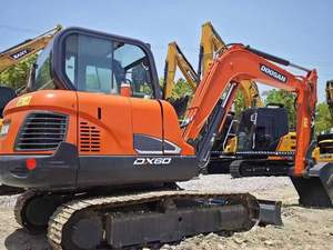 Mini-excavatrices Doosan Dx60 d'occasion de haute qualité, excavatrice sur chenilles hydraulique de 6 tonnes en provenance de Corée, PRIX BAS ! Mini-pelleuse - Product Image 2