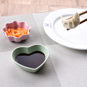 Heart Shaped <b>Plastic</b> Condiment Dishes Set Of 3 Easy To Clean Dishwasher Safe For <b>Kitchen</b> Use - Product Image 3