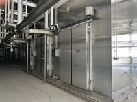 Porte coulissante électrique en acier inoxydable pour entrepôts frigorifiques, résistante à l'humidité, à la condensation et à la rouille