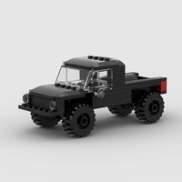 Compatible avec les briques de marque, petites pièces, voiture de course, camion, MOC, jouets éducatifs à assembler soi-même, blocs de construction en plastique ABS