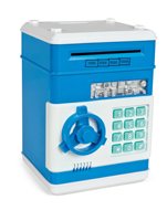 Enfants apprenant à rouler automatiquement l'argent mot de passe coffre-fort mini créatif peint ATM tirelire électronique pour enfants jouet