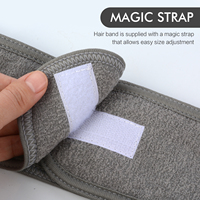 Bandeau Spa Lavable à Logo Personnalisé pour Soins du Visage, Cosmétique, Beauté et Maquillage