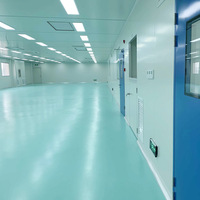 Équipement de nettoyage de l'air sans poussière pour bio-salle blanche modulaire ISO 8