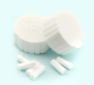 Rollos de algodón absorbente para uso dental, rollos para uso médico y dental, 100%