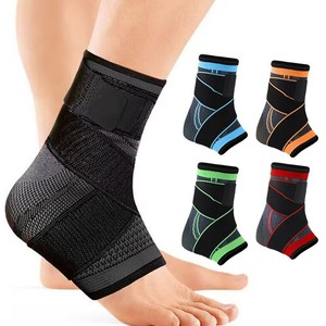Compression Cheville Soutien Brace Élastique Gym <span class=keywords><strong>Accessoire</strong></span> avec Sangles pour Exercice Fitness Athlétique Cheville Protecteur # AH-07 - Product Image 5