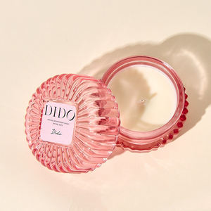 AUKUN Hermoso Exquisito 100mL Vela de Aromaterapia Tarro de Cristal Rosa Vela Velas Perfumadas - Product Image 5