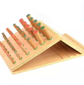 Strumento di allenamento per le dita delle mani per esercizi Trainer attrezzature per la riabilitazione dispositivi bastoncini di legno - Product Image 4