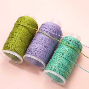 ไหมฝ้ายทอมือ เบอร์ 8 ย้อมสี สำหรับถักสร้อยข้อมือ สร้อยคอ งานฝีมือ - Product Image 2