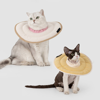 Collier de protection réglable, léger, imperméable, en nylon rembourré, anti-léchage et anti-morsure, pour chaton, chien, chat, après chirurgie