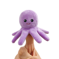 Vente en gros de poupées en peluche personnalisées sur le thème des tortues d'anime, adorables figurines en peluche d'animaux marins, marionnettes à doigts, mini-poupées cadeaux