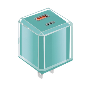 Fancy cyberpunk thiết kế kẹo màu trong suốt PD tường sạc siêu tăng phí 20W cho điện thoại thông minh - Product Image 6