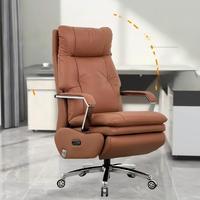 Fauteuil inclinable multifonctionnel en cuir véritable, canapé-lit de luxe moderne pour salon, avec rangement, modulaire, pour appartement et centre commercial