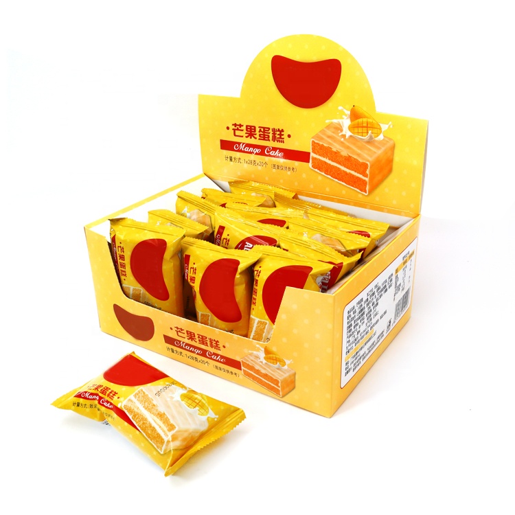 Лидер продаж, крем с ароматом манго, заполненный в центре слой тортов