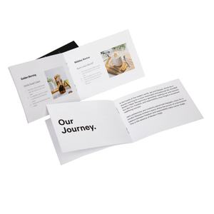200gsm 285x220mm papier Luxe Mooi Groothandel Bedrijfs Kerst Bedrijfs Promotie Bruiloft Uitnodiging Print Kinderboekje - Product Image 6