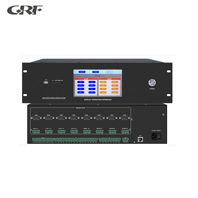 7 Inch Touchscreen Control System with 8xRS232 & IP Control &3U Rackmount