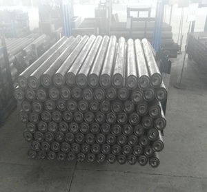 Çin madencilik endüstrisi standart dönüş braketi silindirleri çelik tampon kemer konveyör taşıyıcı makara - Product Image 5