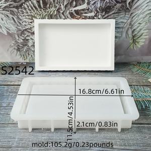 แม่พิมพ์ซิลิโคนเรซิ่นทำมือ Kingnoo รูปทรงไม่สม่ำเสมอ 1 ชิ้น DIY สไตล์ Ins ของตกแต่ง เครื่องมือทำเค้ก มีสินค้าในสต็อก เหอเป่ย - Product Image 2