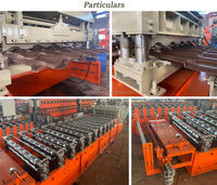 Machine de fabrication de tuiles émaillées de conception 3D