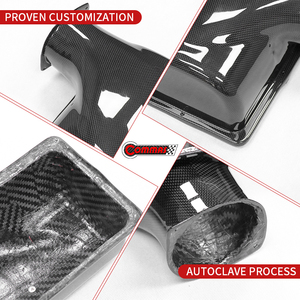 Pièces automobiles de qualité supérieure en fibre de carbone sèche, style OEM, pour l'intérieur de la voiture, capot d'admission du moteur pour Ferrari 430 - Product Image 2