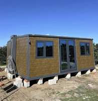Casa Contenedor Plegable de 15 pies, Oficina, Sala de Estar, Casa Contenedor Prefabricada