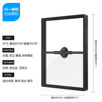Proyector Holográfico Interior MACCAN con WiFi, Pantalla 3D, Imagen Aérea, Lámpara Holográfica LED con Logotipo, Ventilador 3D para Colgar en la Pared, OEM