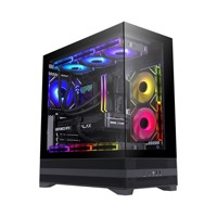 Toptan OEM Bilgisayar Oyun Kasası Atx Kasa Matx Itx Pc Kasası Pc Şasisi Gabinete Gamer Cpu Kasası Siyah 220A01 Atx Kasa