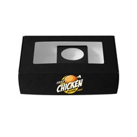 Usine personnalisée à emporter Churros Box to Go French Fries Paper Box avec Sauce Dip Cup Insert Logo Imprimé Fried Chicken Nugget Box