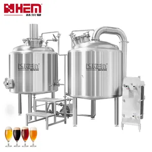 Brewery Factory Brewery Equipment Beer Making Machine Home Craft Beer Brewery 500L 1000L 2000L Large Brewery Equipment