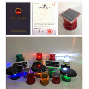 Luces de Advertencia de Seguridad para Acuicultura con Energía Solar para Navegación en Jaulas Marinas y Marcado de Ríos - Product Image 3