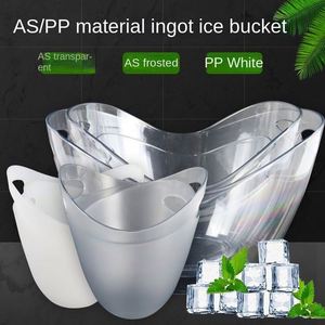 Cubo de Hielo de Plástico Transparente Tipo Barra para Vino Tinto y Cerveza - Product Image 2