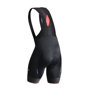 Nuovo arrivo pantaloncini da <span class=keywords><strong>bicicletta</strong></span> pantaloncini da ciclismo personalizzati da uomo neri con fasce morbide in Italia - Product Image 2