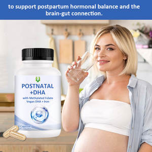 Cápsulas multivitamínicas OEM/ODM, superventas, suplemento dietético de hierro <span class=keywords><strong>DHA</strong></span>, compatible con la función cerebral de salud para embarazadas - Product Image 6
