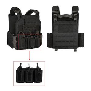 เสื้อกั๊กยุทธวิธีกลางแจ้งแบบปลดเร็ว ปรับได้ สำหรับการล่าสัตว์ พร้อมระบบ PALS Molle - Product Image 6