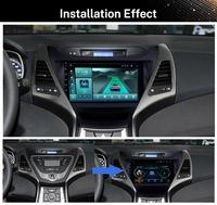Alta definición GPS Android coche estéreo Radio sistema Multimedia pantalla táctil para REPRODUCTOR DE DVD para Hyundai Elantra 2011 ~ 2013