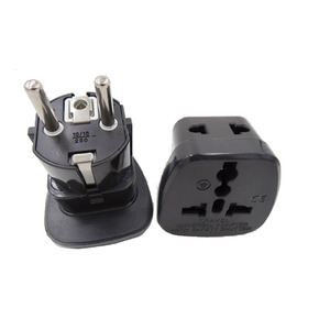 1 a 2 tipo E/F de viaje adaptador de enchufe para Rusia, Ucrania de la UE de conversión - Product Image 5