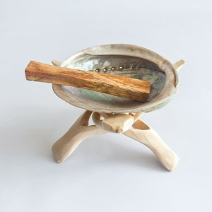 Trắng <span class=keywords><strong>Sage</strong></span> Smudge Stick PALO santo hương Smudge Kit với gỗ đứng vỏ bào ngư trắng <span class=keywords><strong>Sage</strong></span> bán buôn - Product Image 5
