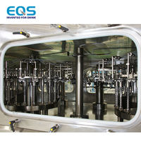 Machine de remplissage aseptique à haute vitesse pour bouteilles PET, ligne de production combinée de remplissage, bouchage et soufflage pour lait et jus