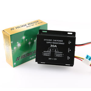 Convertisseur CC-CC <span class=keywords><strong>pour</strong></span> voiture, convertisseur abaisseur, transformateur d'alimentation <span class=keywords><strong>pour</strong></span> voiture, 30A, <span class=keywords><strong>24V</strong></span> vers <span class=keywords><strong>12V</strong></span>, haute qualité, 360W, noir, simple, NFC, surcharge - Product Image 6